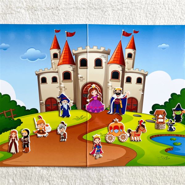 Pohádková země s 3D samolepkami