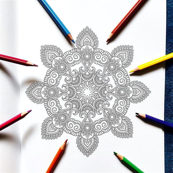 Keep calm & draw - mandalas