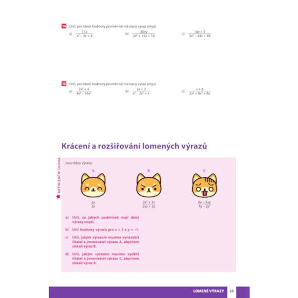 Matematika v pohodě 9 - Pracovní sešit (algebra) 