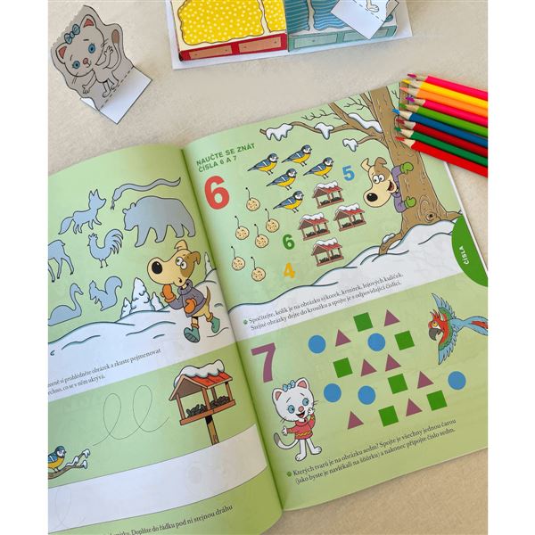 Mína a Maxík půjdou do školy - PS pro MŠ: Zima 2