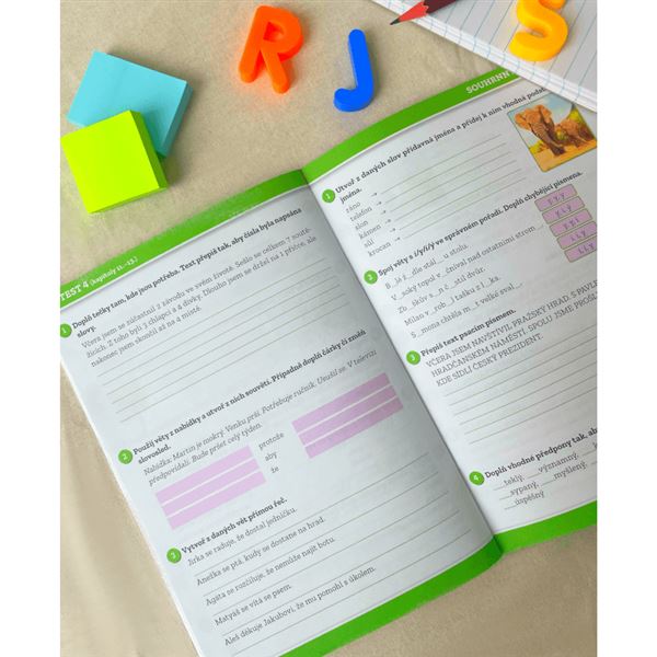 Diktáty, testy a hry 4 