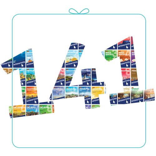 Balíček 141 interaktivních titulů (na 1 rok)