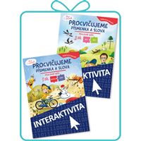 Interaktivní pracovní sešity Genetická metoda - Procvičujeme písmenka a slova 1. + 2. díl