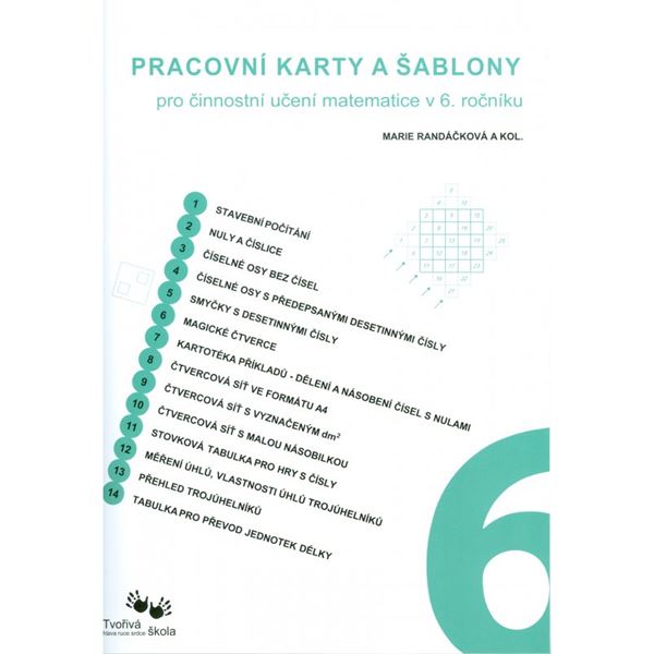 Pracovní karty a šablony pro činnostní učení matematice 6. r.