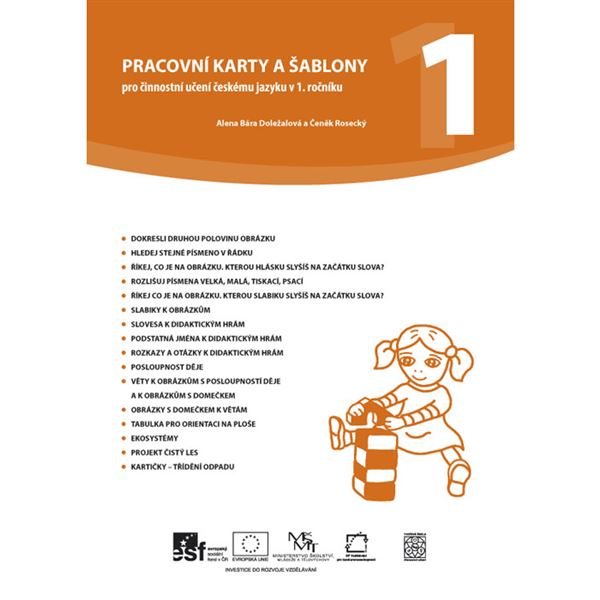 Pracovní karty a šablony pro činnostní učení Čj 1. ročník