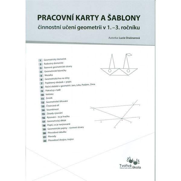 Pracovní karty a šablony pro činnostní učení geometrii v 1.-3. ročník