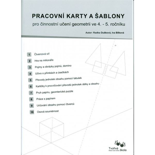 Pracovní karty a šablony pro činnostní učení geometrii ve 4.-5. ročník