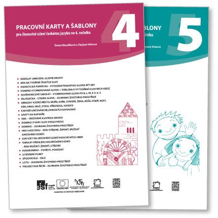 SADA - Pracovní karty a šablony pro činnostní učení Čj ve 4-5. ročníku