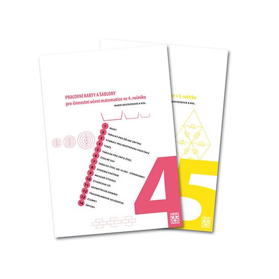 SADA Pracovních karet a šablon pro činnostní učení matematice ve 4.-5. ročníku