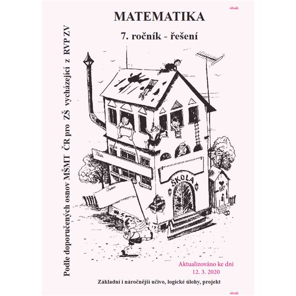 Matematika 7.r. - MP s řešením v PDF