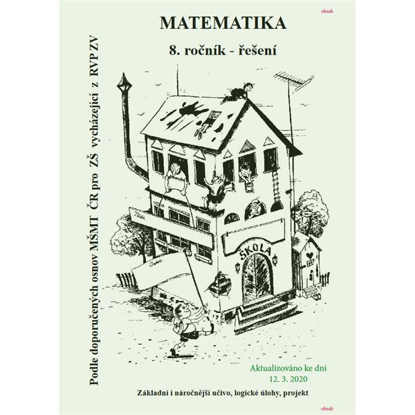Matematika 8.r. - MP s řešením v PDF