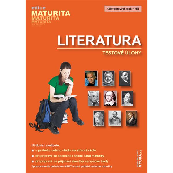 Literatura - testové úlohy (1350 test.úloh+klíč)