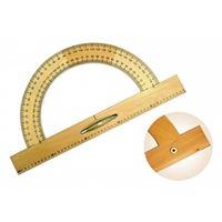 Úhloměr dřevěný 50cm s magnetem