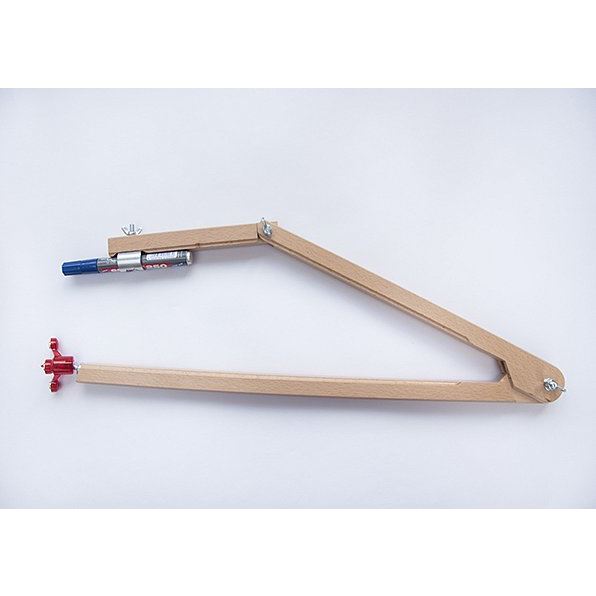 Kružidlo dřevěné 50cm na fix (magnetický hrot)