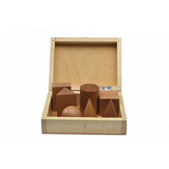 Geometrická tělesa sada mini 7ks