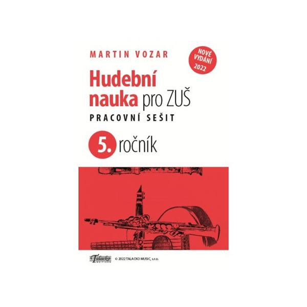Hudební nauka 5 - pracovní sešit pro 5. ročník ZUŠ