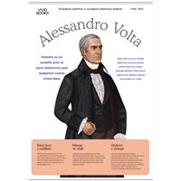 Alessandro Volta - nástěnný plakát Extra velký