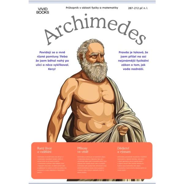 Archimedes - nástěnný plakát A2