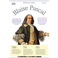 Blaise Pascal - nástěnný plakát Extra velký
