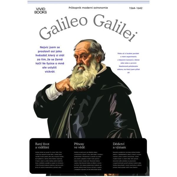 Galileo Galilei - nástěnný plakát Extra velký