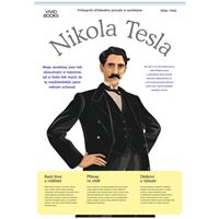 Nikola Tesla - nástěnný plakát Extra velký