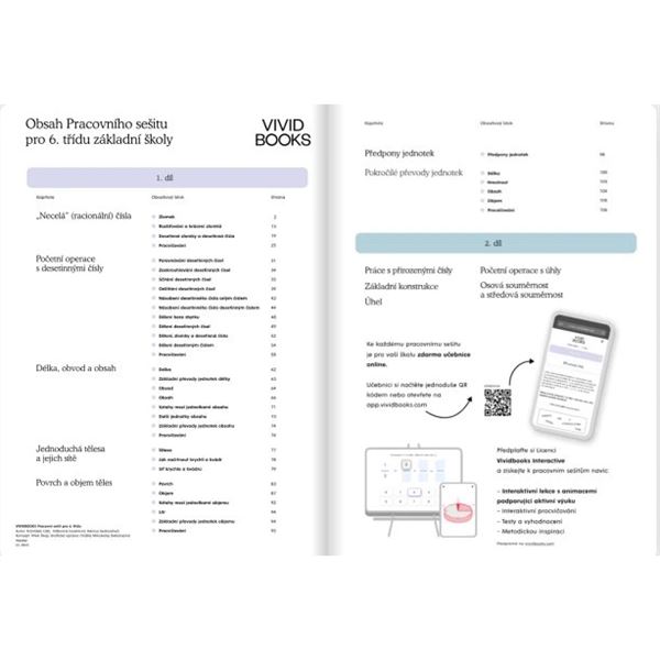 Matematika - Pracovní sešit pro 6. třídu - 1. díl