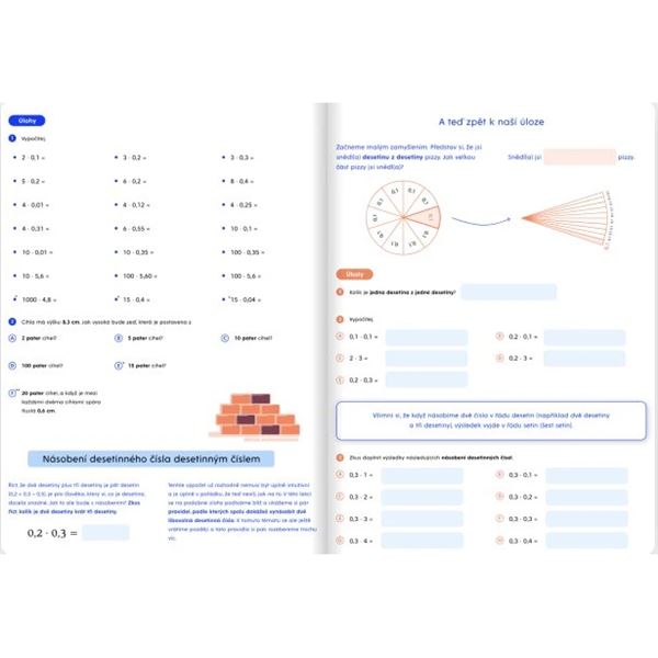 Matematika - Pracovní sešit pro 6. třídu - 1. díl