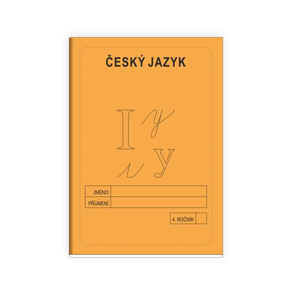 Český jazyk 4 - sešit ORANŽOVÝ
