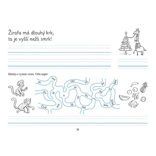 Písanka 1/3 - nevázané písmo