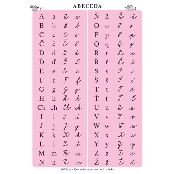 Písanka ke Slabikáři - sešit 1