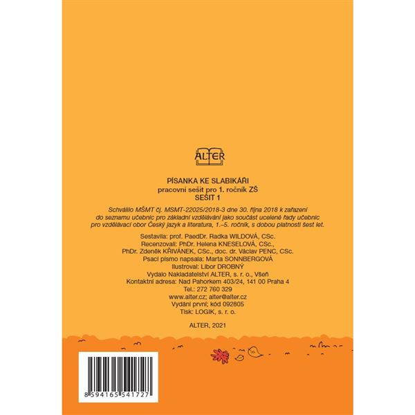 Písanka ke Slabikáři - sešit 1