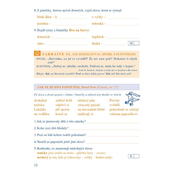 Pracovní sešit k Čítance 2/2