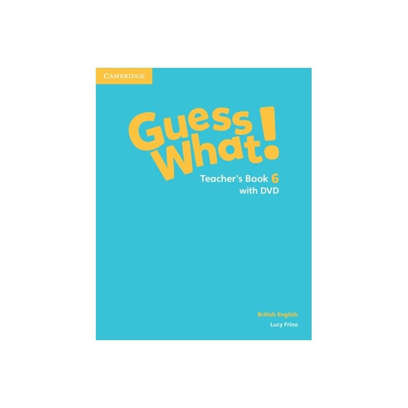 Guess What! 6 - Teacher´s Book with DVD | ANSA