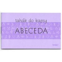 Tahák s písmenky a obrázky ABECEDA Comenia Script - pro leváky