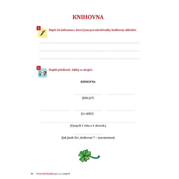 Pracovní čítanka pro 1. a 2. ročník ZŠ