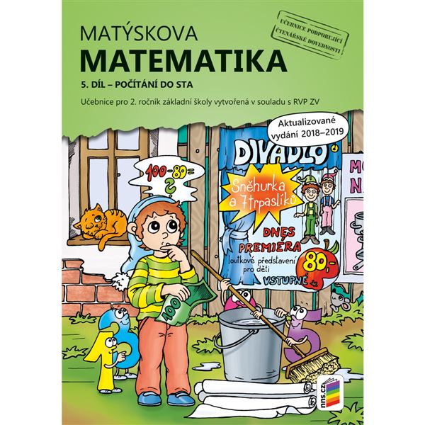 Matýskova matematika 5. díl - počítání do 100 (aktualizované vydání) - učebnice
