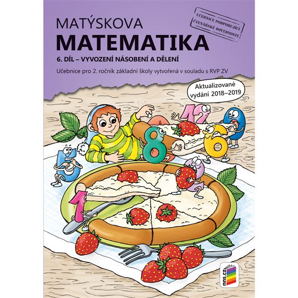 Matýskova matematika 6. díl - počítání do 100 (vyvození násobení a dělení) (aktualizované vydání) - učebnice