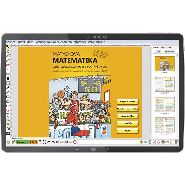 MIUč+ Matýskova matematika 7.-8.d. a Geometrie - školní licence pro 1 učitele, 1 rok