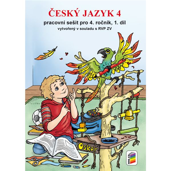 Český jazyk 4, 1. díl - dvoubarevný pracovní sešit