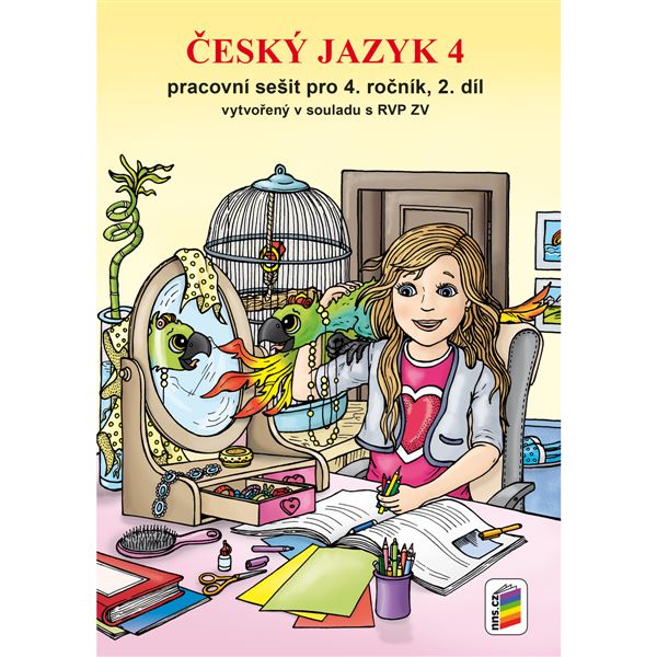 Český jazyk 4, 2. díl - dvoubarevný pracovní sešit