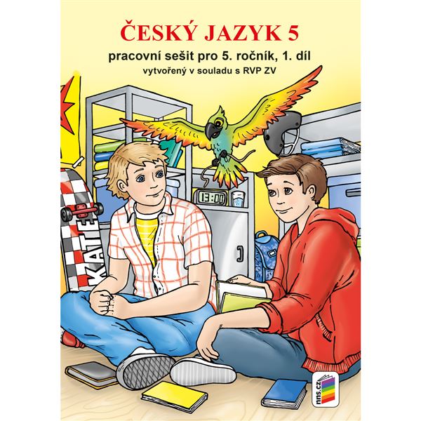 Český jazyk 5, 1. díl - dvoubarevný pracovní sešit (Duhová řada)