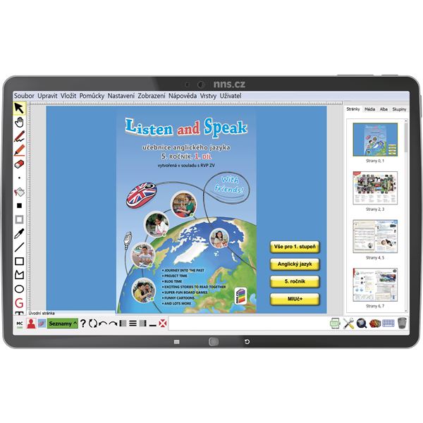 MIUč+ Listen and speak with friends - školní licence pro 1 učitele, 1 rok