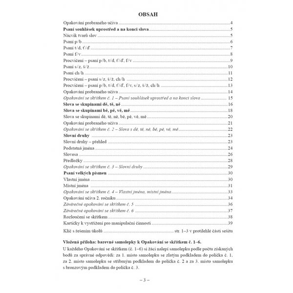 Český jazyk 2 - Pracovní sešit 2. díl, Čtení s porozuměním