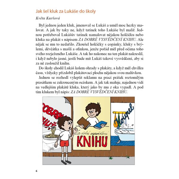 Čítanka 2, Čtení s porozuměním