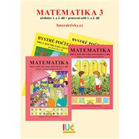 Roční IUČ Matematika 3, 1. a 2. díl (UČ+PS)