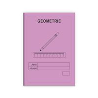 Geometrie sešit - FIALOVÝ