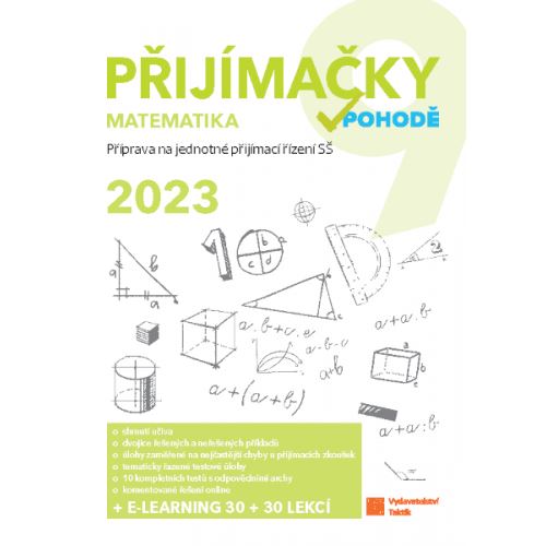 Přijímačky v pohodě 9 Matematika + E-learning 2023 | ANSA