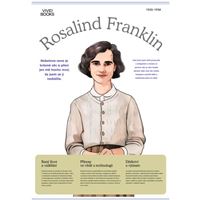 Rosalind Franklin - nástěnný plakát A1