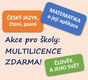 AKCE Multilicence ZDARMA