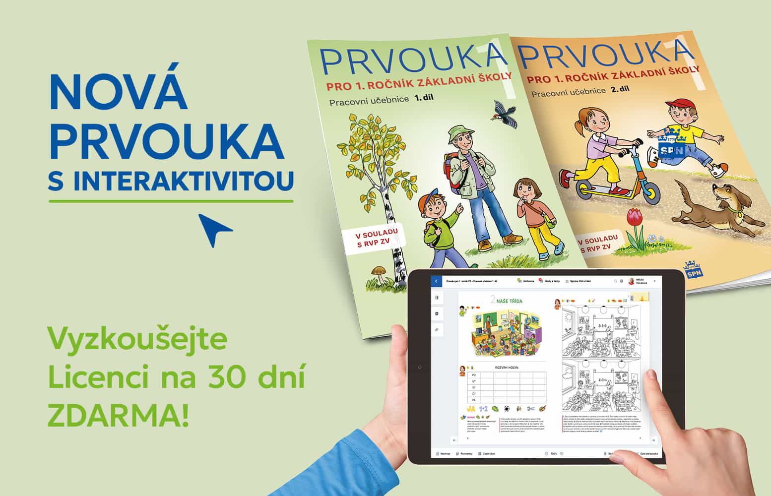 Prvouka pro 1. ročník ZŠ s digitální nádstavbou